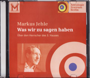 Markus Jehle - Über den Herrscher des 3. Hauses