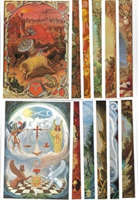 Johfra-Kartenset Widder bis Fische